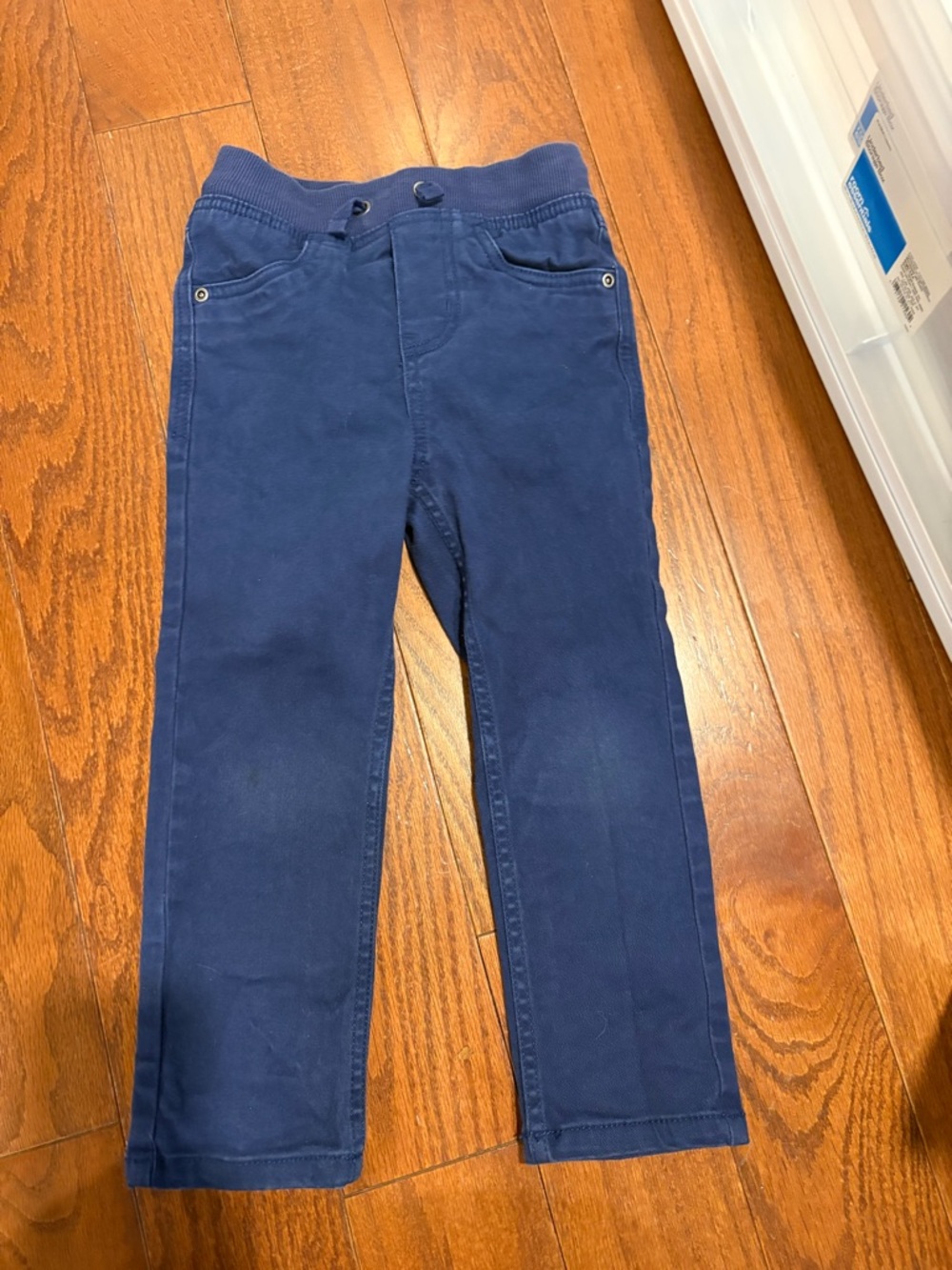 Hanna Andersson Slim Fit Twill Pull-On Pants